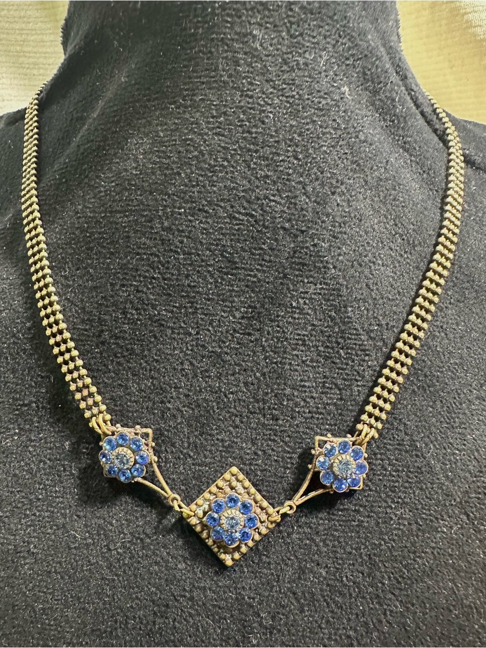 Vtg: Kenny Mao San Francisco Art Deco Necklace